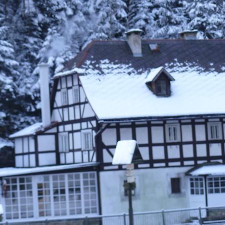 Pension Soutesky Hrensko Bagian luar foto